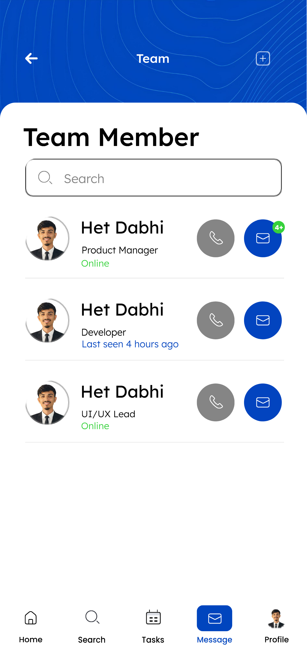 Team Directory